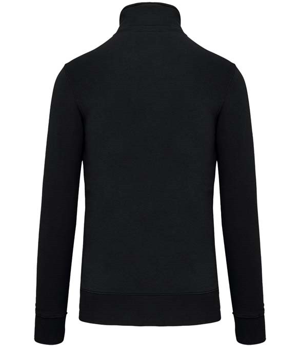 Kariban Zip Neck Sweatshirt