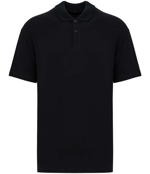 Native Spirit Drop Shoulder Piqu&#233; Polo Shirt