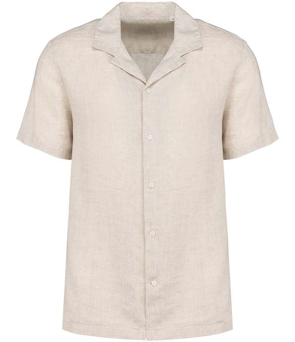 Native Spirit Short Sleeve Linen Shirt