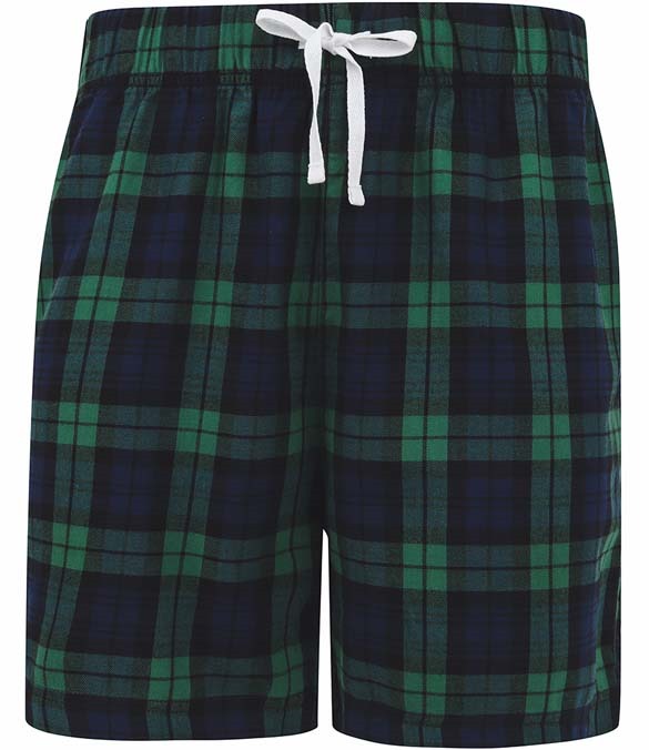 SF Men Tartan Lounge Shorts