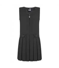 Bridge Farm Zip Front Pinafore Dress 