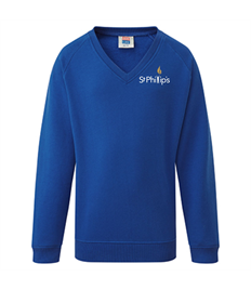 St Philip's V Neck 'Eco' Sweatshirt