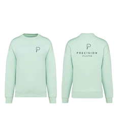 Precison Pilates: Oversized Green Organic Sweatshirt