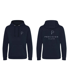 Precison Pilates Hoodie Navy