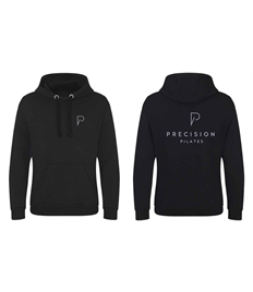 Precison Pilates Hoodie Black